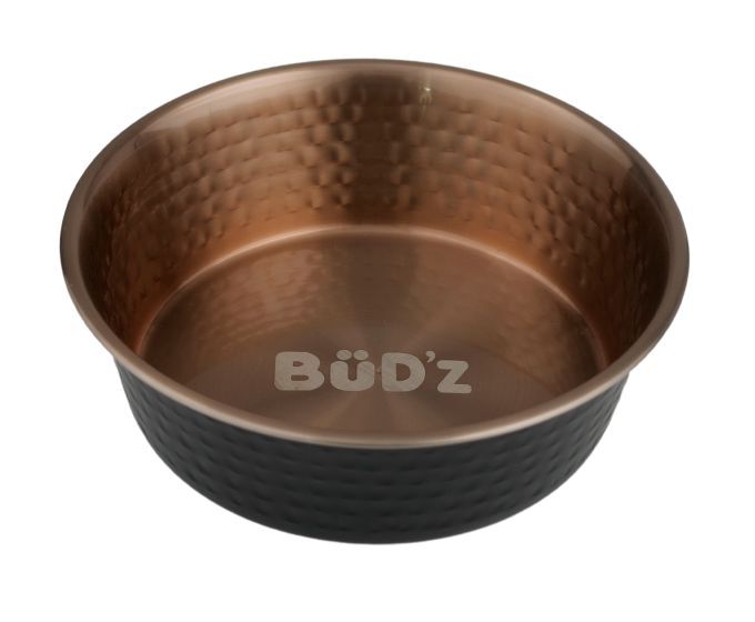 Bud'z Bowl with Hammered Interior - Copper 10oz