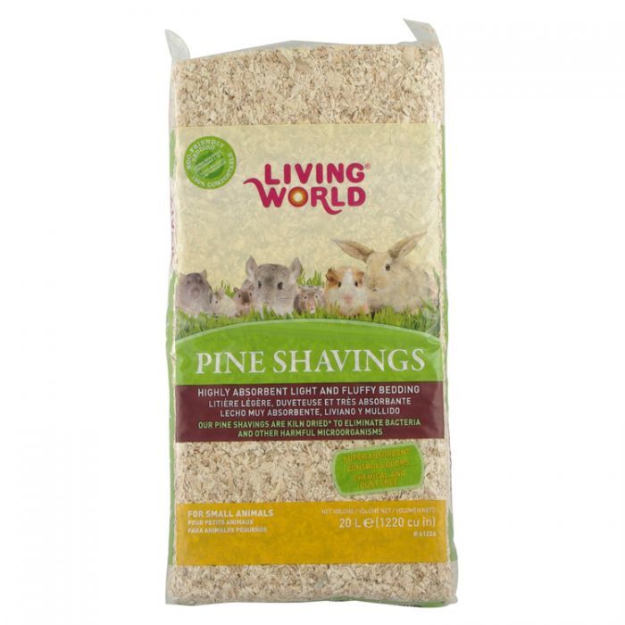 Living World Pine Shavings - 20L