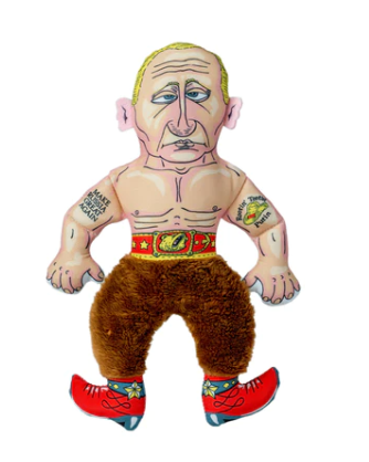 Fuzzu Cat Toy - Rootin' Tootin' Putin