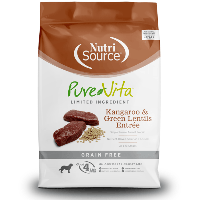 Nutrisource PureVita Kangaroo 25lb