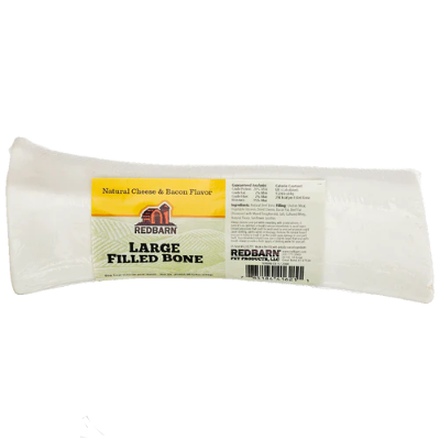 Redbarn Natural Filled Bone Large - Cheese & Bacon