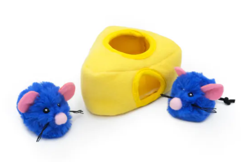 Zippy Claws Burrow Mice & Cheese
