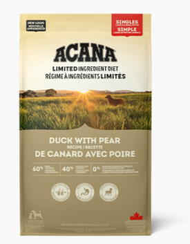 Acana Singles Duck & Pear 5.4kg