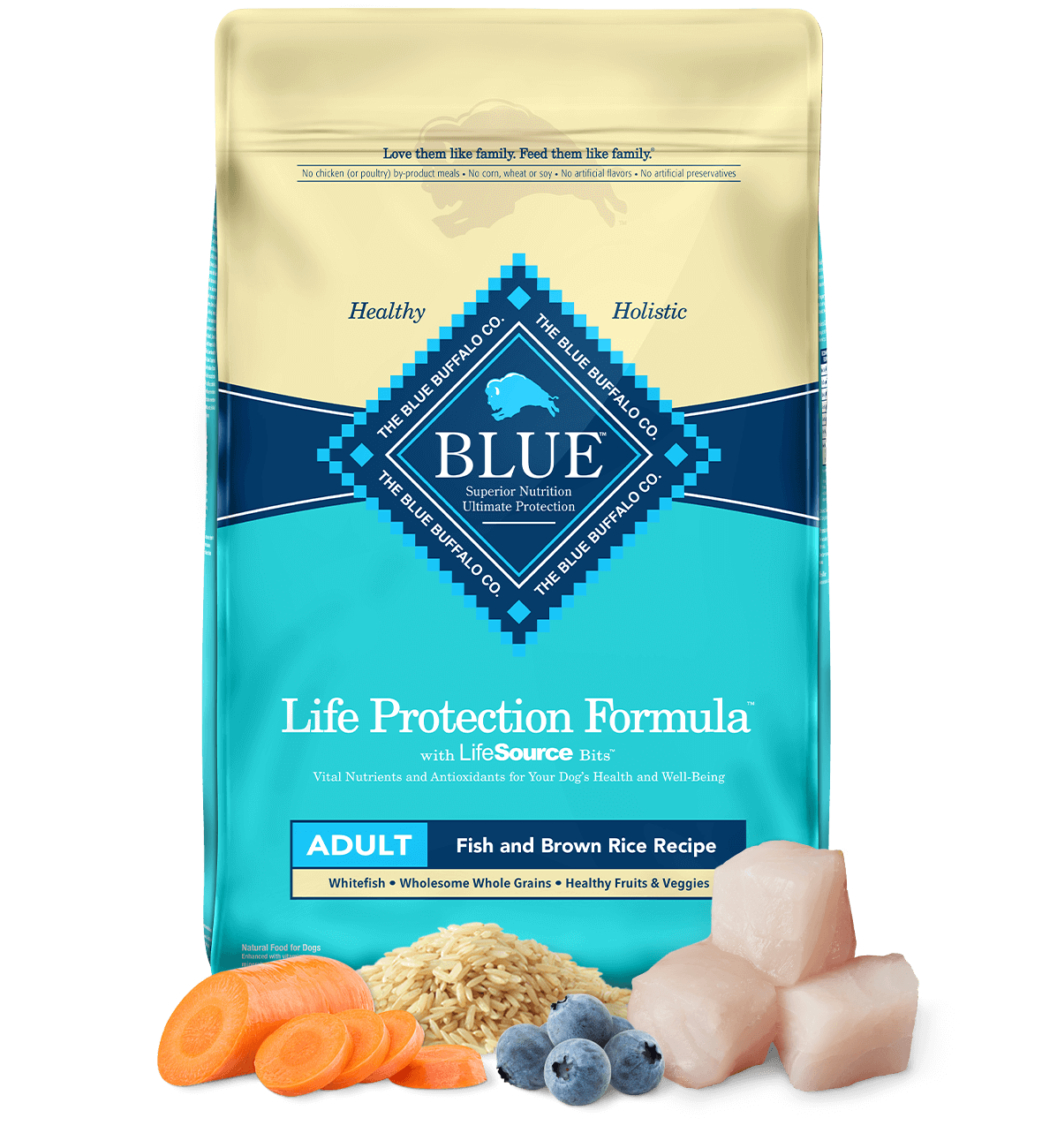Blue Buffalo Fish & Brown Rice 13.6kg