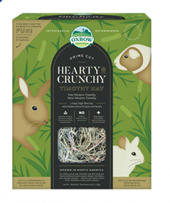 OXBOW HEARTY & CRUNCHY TIMOTHY HAY 40 OZ