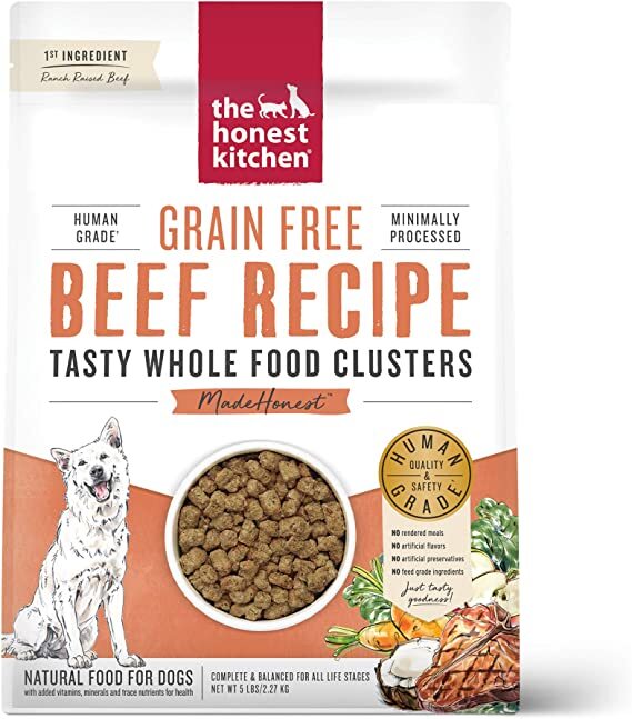 The Honest Kitchen Whole Food Clusters - Beef 1lb