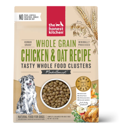 The Honest Kitchen Whole Food Clusters - Chicken & Oat 1lb