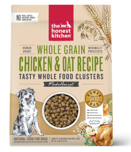 The Honest Kitchen Whole Food Clusters - Chicken & Oat 5lb