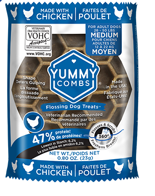 Yummy Combs Flossing Treat - Medium