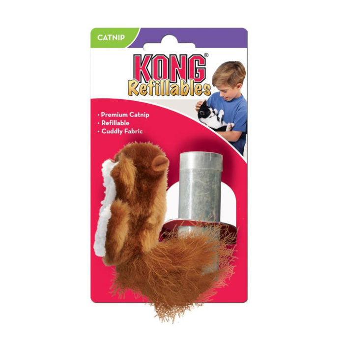 Kong Cat - Refillable Squirrel