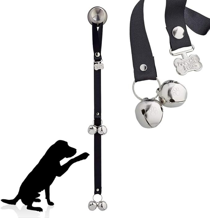 Poochiebells Doorbell - Black