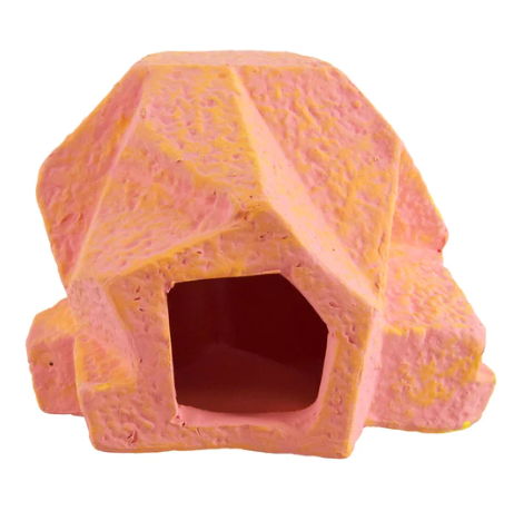 UNDERWATER TREASURES GEOMETRICAL ROCK - LARGE PINK