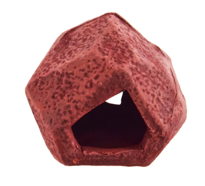 UNDERWATER TREASURES GEOMETRICAL ROCK - SMALL RED
