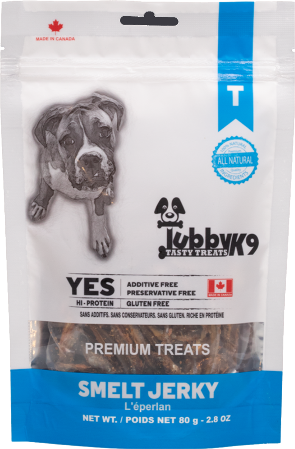 Tubby K9 Smelt Jerky 80g