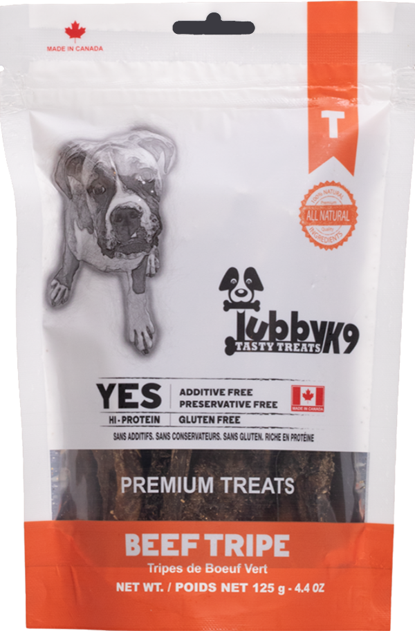 Tubby K9 Beef Tripe 125g