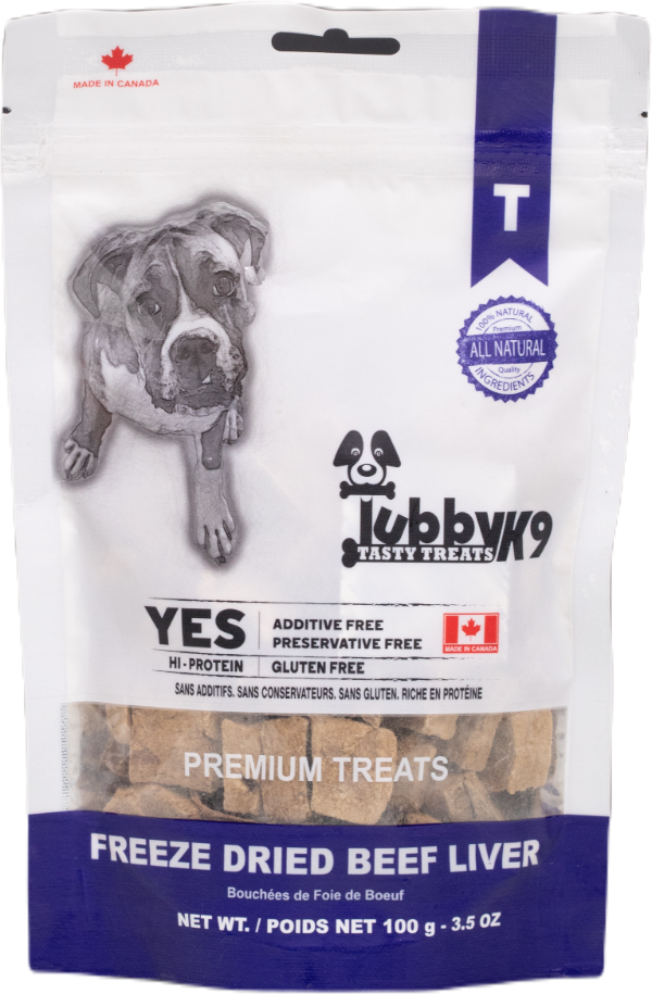 Tubby K9 Beef Liver 100g
