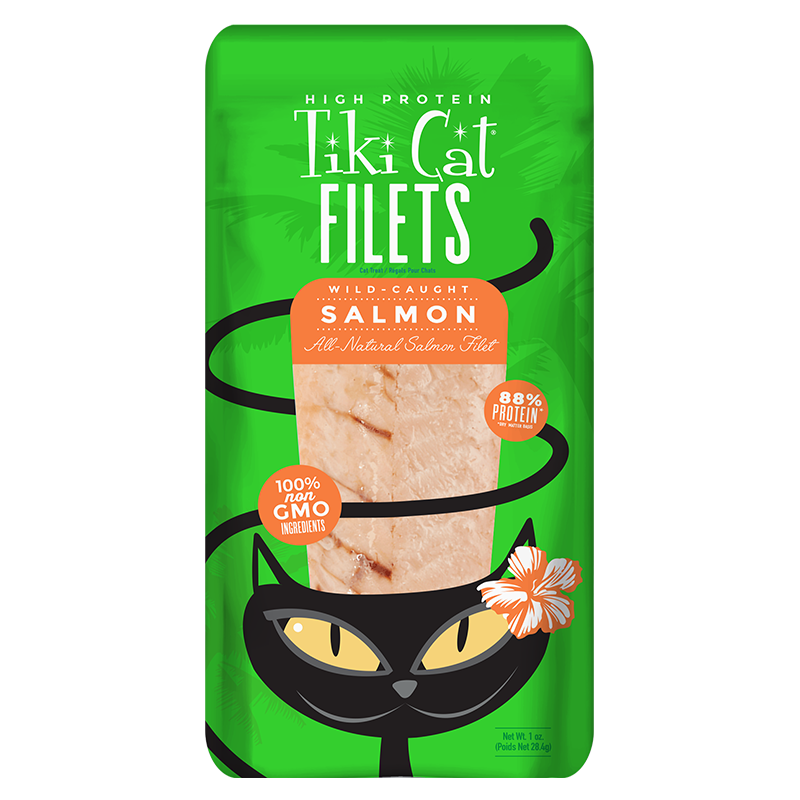 Tiki Cat Filets Salmon 1oz