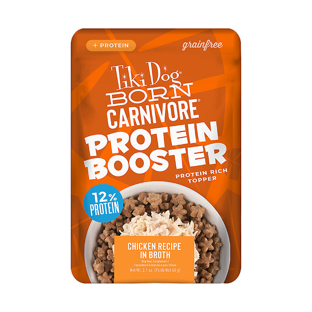 Tiki Dog Born Carnivore Protein Booster Chicken 59.5g