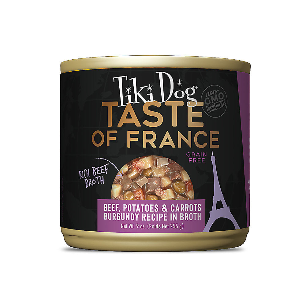 Tiki Dog Born Taste of France 9oz