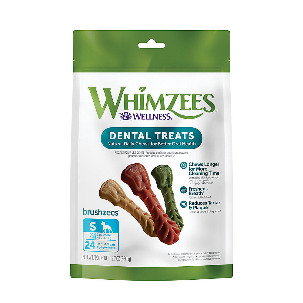 Whimzees Brushzees - Small 24pk
