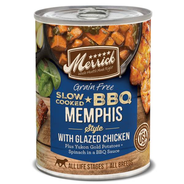 Merrick Grain-Free Memphis BBQ Glazed Chicken 12.5oz