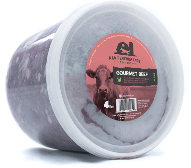 Raw Perfrmance Gourmet Beef 4lb