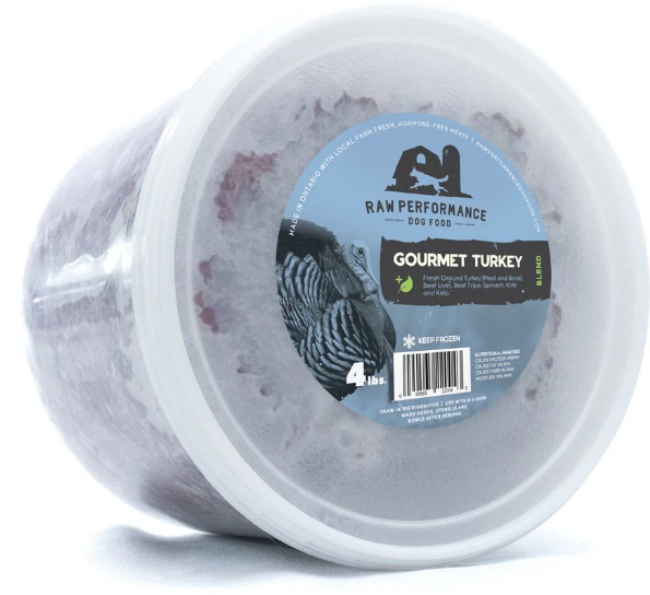 Raw Performance Gourmet Turkey 4lb