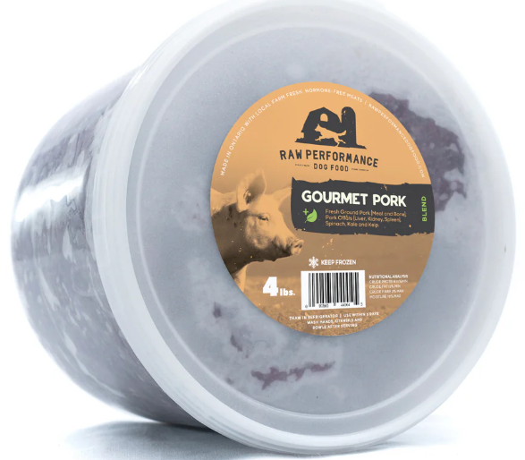 Raw Performance Gourmet Pork 4lb