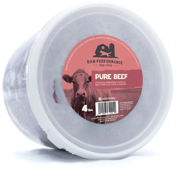 Raw Performance Pure Beef 4lb