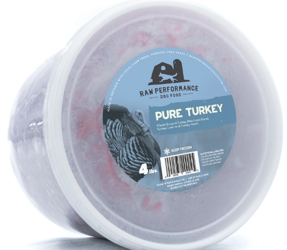 Raw Performance Pure Turkey 4lb