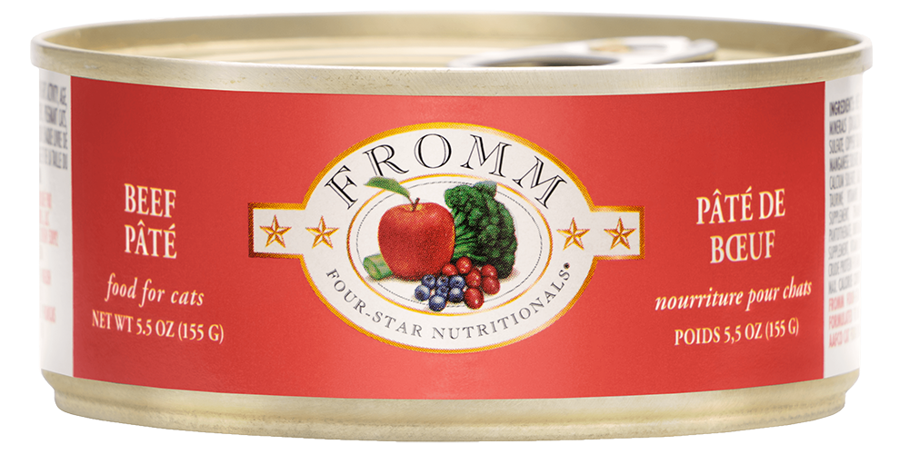 Fromm Beef Pate 5.5oz Cat Can