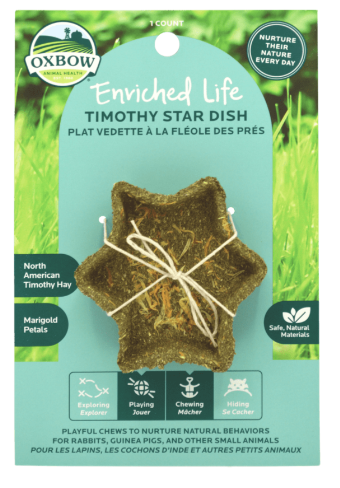 Oxbow Enriched Life Timothy Star Dish