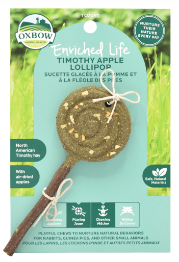 Oxbow Enriched Life Timothy Apple Lollipop