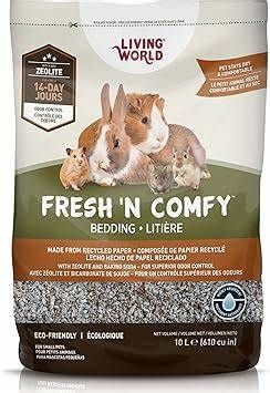 Living World Fresh 'N Comfy Bedding - Tan 10L