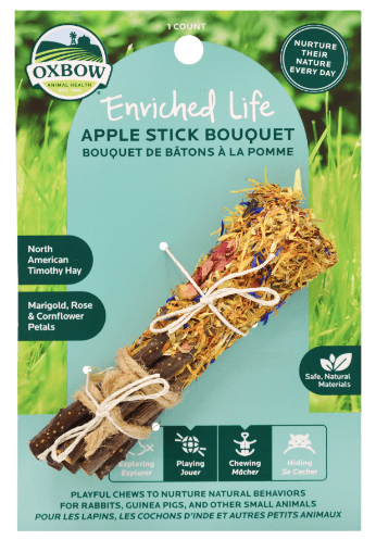 Oxbow Enriched Life Apple Stick Bouquet