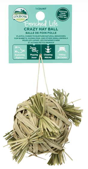 Oxbow Enriched Life Crazy Hay Ball