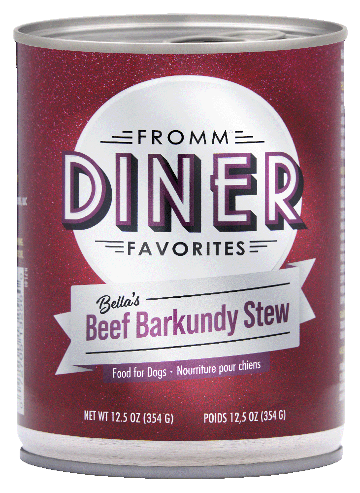 Fromm Diner Cans - Bella's Beef Barkundy Stew 12.5oz