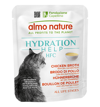 Almo Nature Hydration Help Pouches - Chicken in Broth 50g