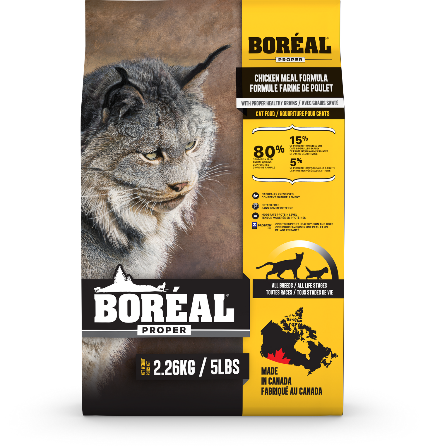 Boreal for Cats Proper Chicken 5.44 kg