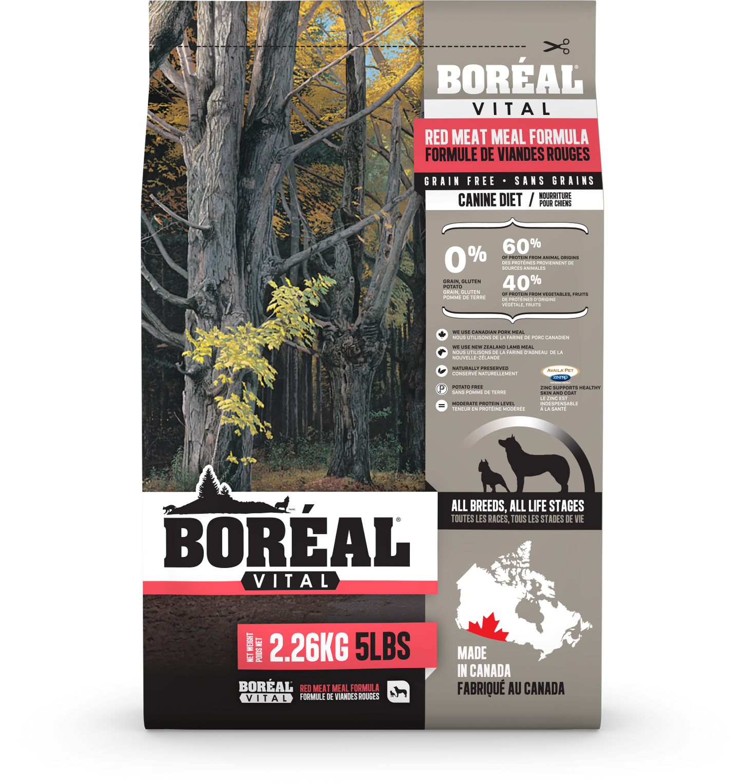 BOREAL VITAL RED MEAT 11.33 KG