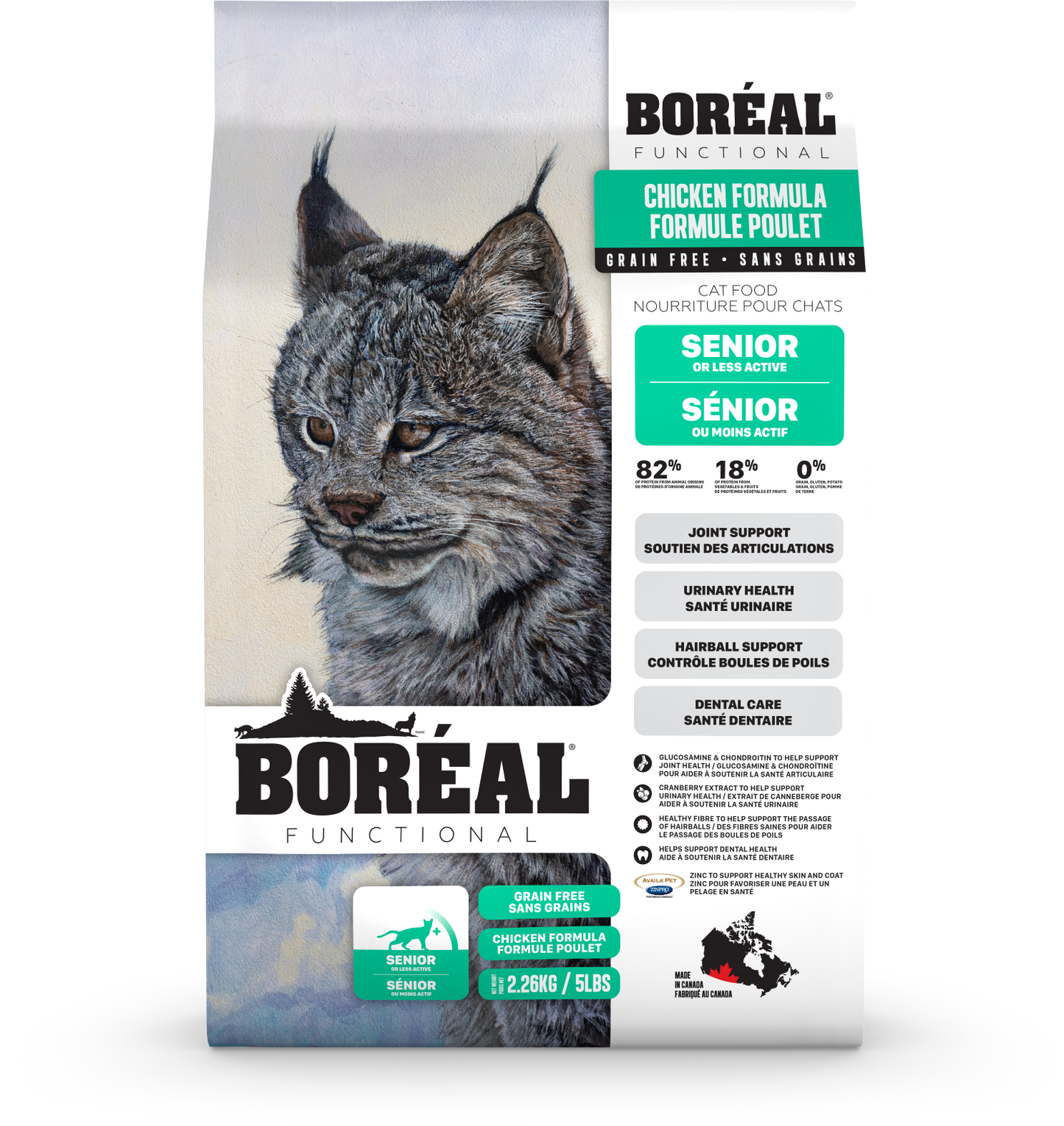 Boreal Functional Senior Cat Chicken 5.44kg