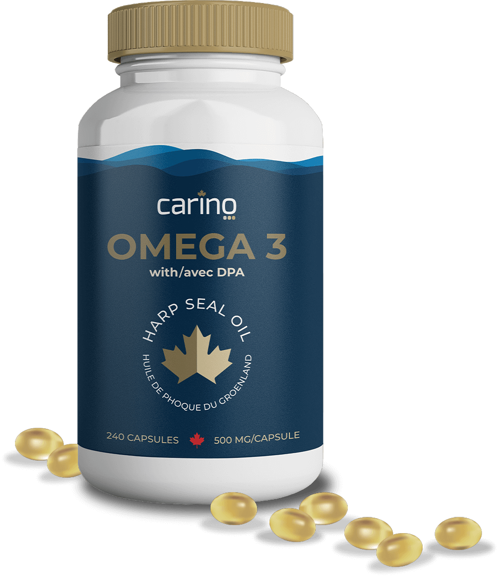 Carino Omega-3 Seal Oil Capsules 500mg