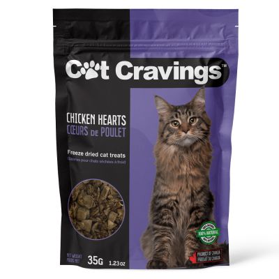 Cat Cravings - Chicken Hearts 35g