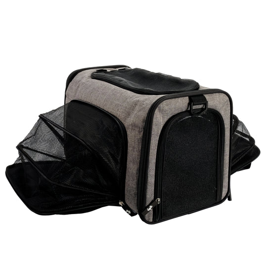Dogit Explorer Soft Carrier Grey