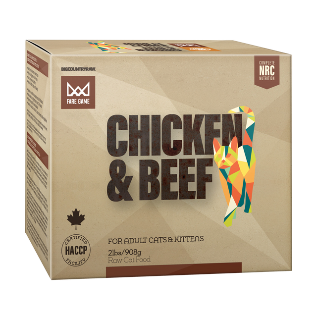BCR Fare Game Chicken & Beef 2lb