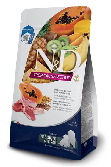Farmina N&D Tropical Med/Maxi - Lamb & Fruits 10 kg