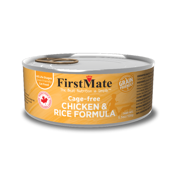 FirstMate Cat Can Chicken & Rice 156g