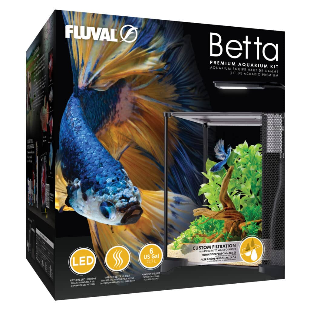 Fluval Betta Premium Aquarium Kit 6 Gallon