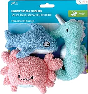 FouFit Under The Sea Plushies 3 Pack