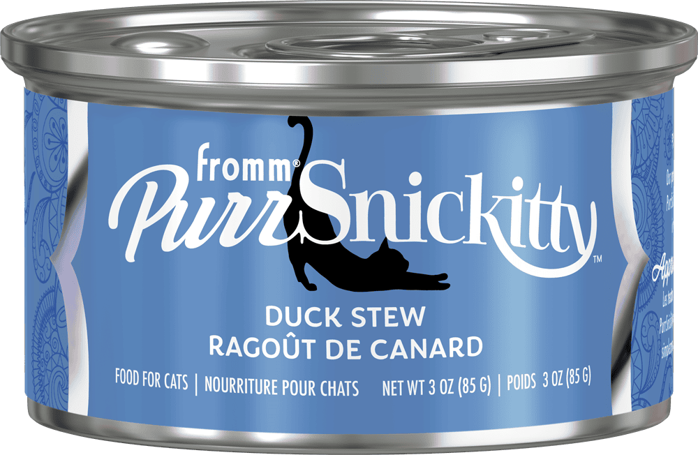 Fromm PurrSnickitty Cat Can - Duck Stew 3 oz